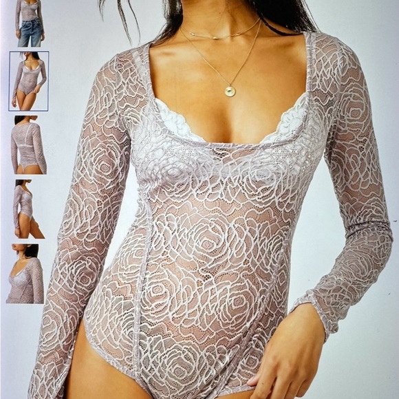 Free People “In My Head” Thimble Bodysuit🤍Ultimate Sexiness🤍 🤍Day or Night 🤍🤍 - Picture 6 of 16
